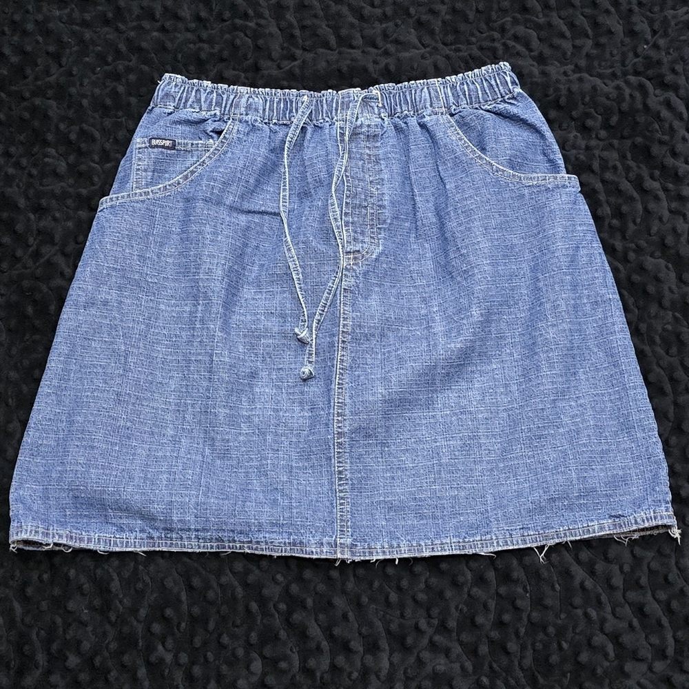Blassport Vintage Denim Skirt